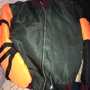 Reves Paris TriColor Military Flight Jacket XXL